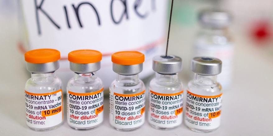 Lote com vacinas contra a Covid-19 para crianças chegará ao RS à tarde