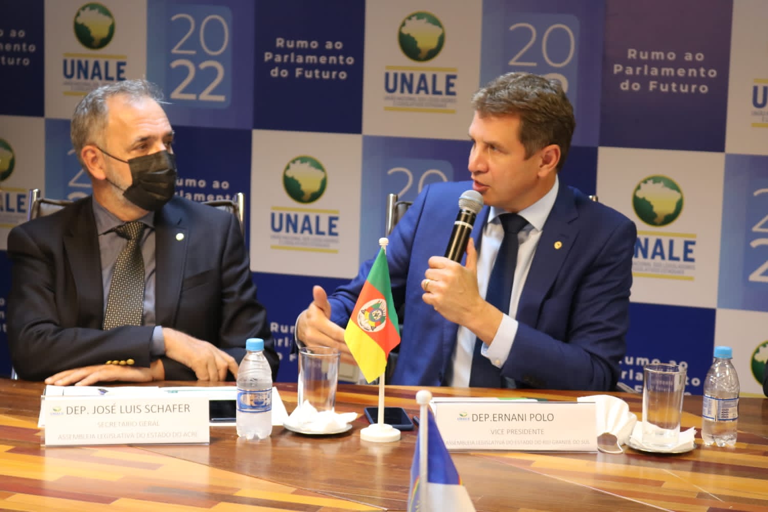 Ernani Polo toma posse em Brasília como vice-presidente da UNALE