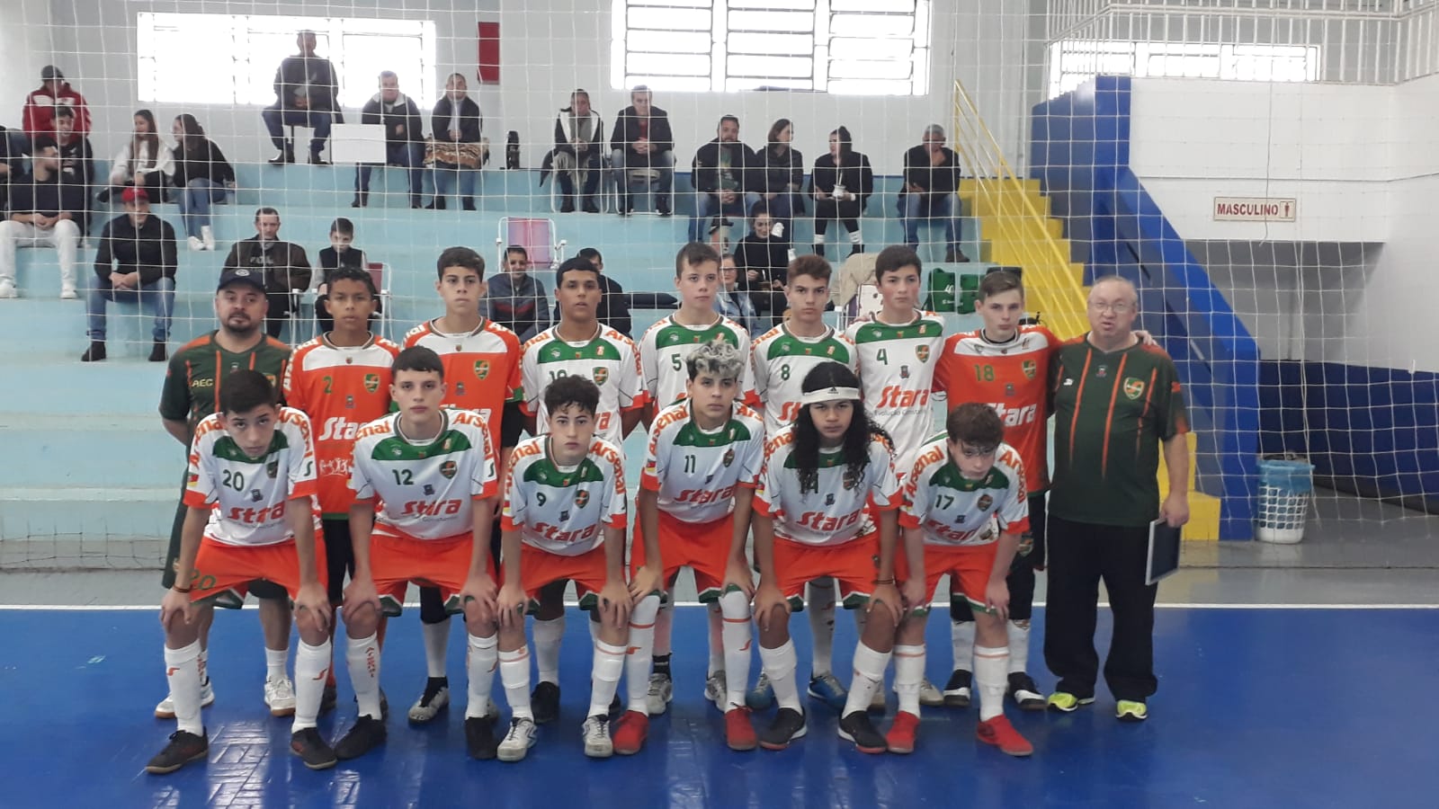 Arsenal goleia na estreia na Taça Innovar Sub-15 de Futsal